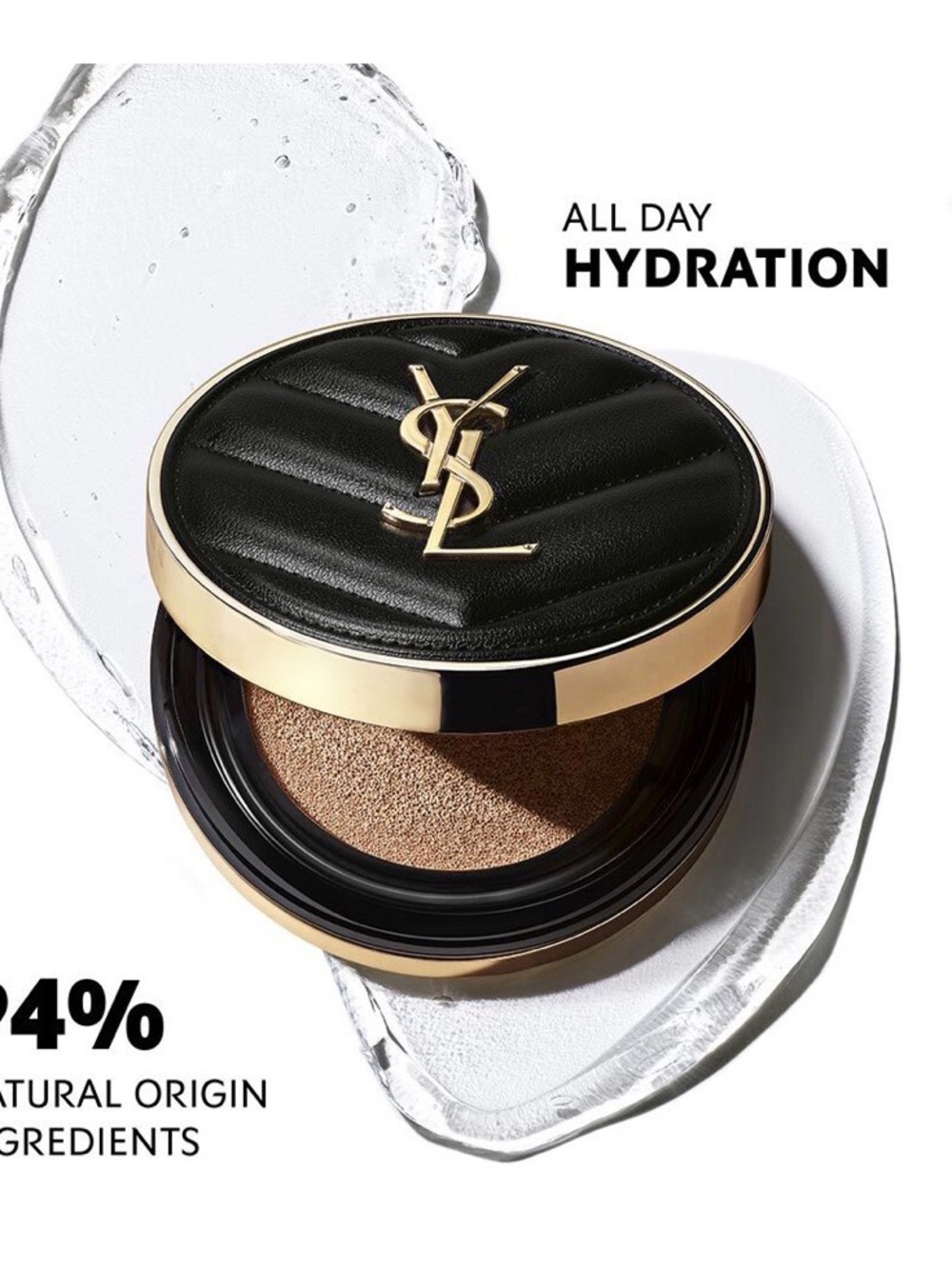 Yves Saint Laurent Cushion Foundation Shade 10 and Pink Waterproof eye pencil - Picture 11 of 12